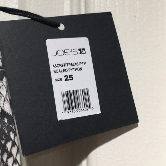 NWT Joe’s The High Rise Cigarette Jeans size 25 - Picture 11 of 11